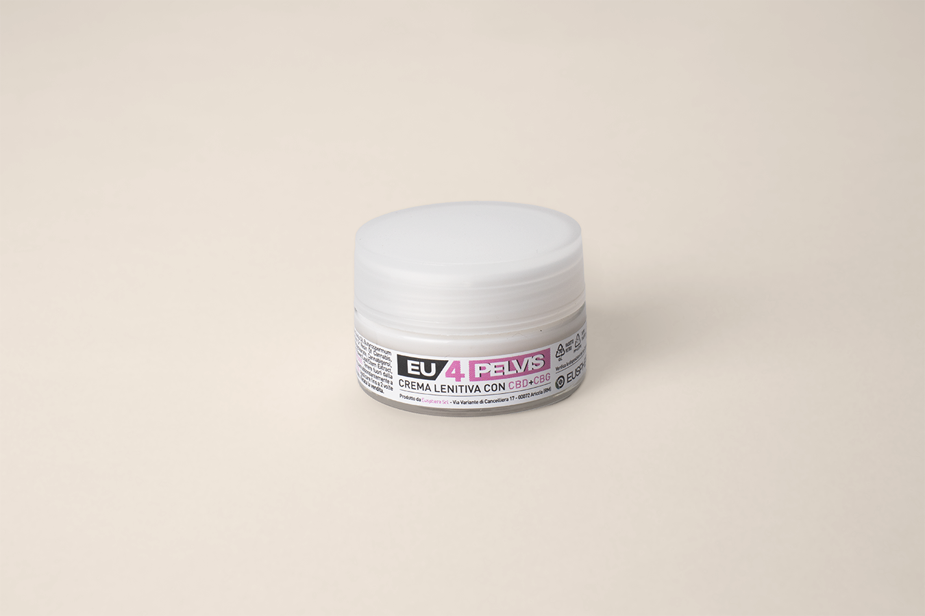 Soothing cream with CBD and CBG "Eu4pelvis" 50ml | Eusphere
