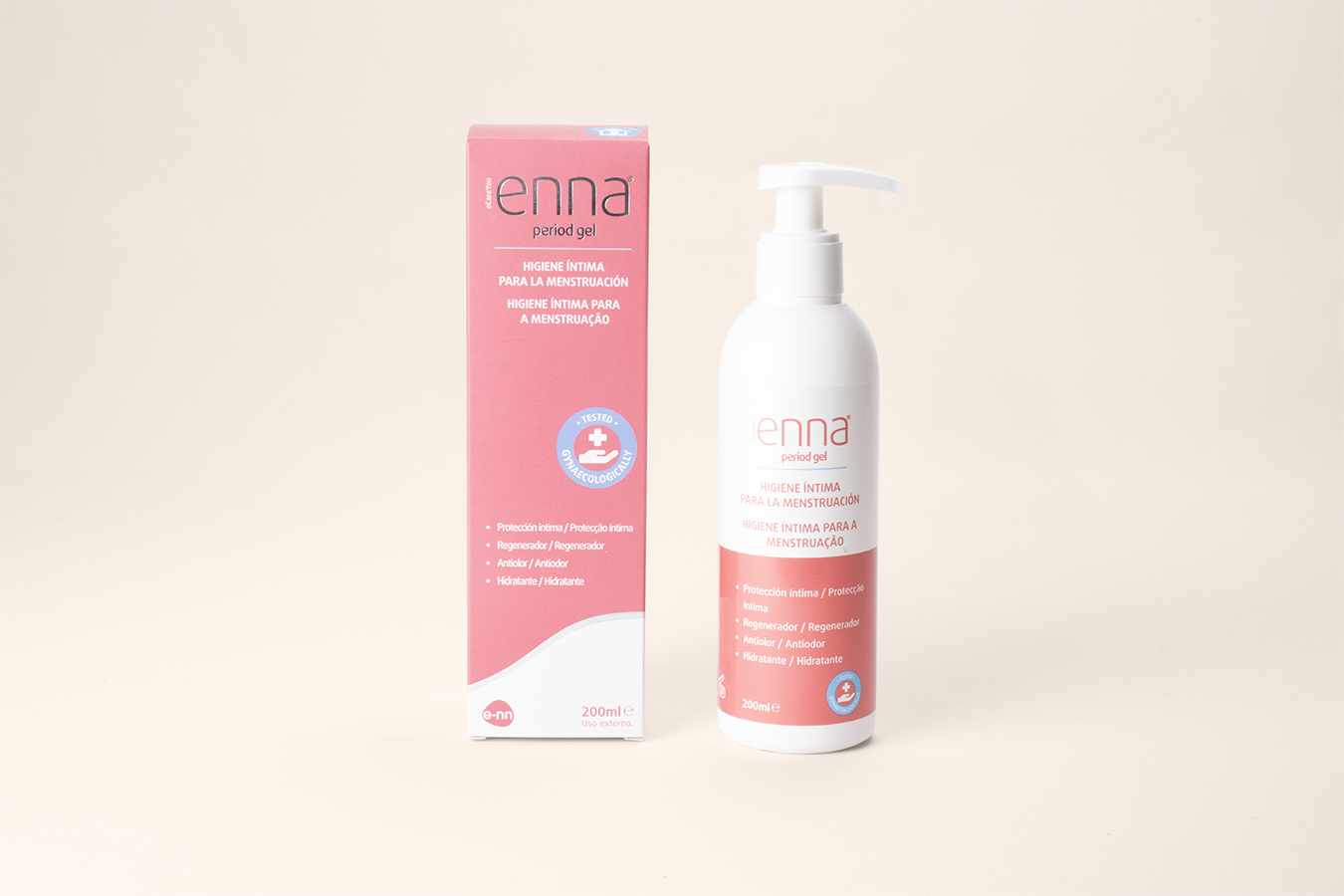 Gentle cleanser for intimate hygiene during menstruation "Period gel" | Enna